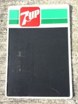 Vintage　７ｕｐ　Chalkboard  Signboard