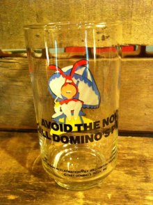 他の写真1: DOMINO's PIZZA NOID Glass　ビンテージ　ドミノピザ　ノイド　グラス　タンブラー　コップ　ファーストフード　アドバタイジング　企業キャラクター　企業物　アメリカ雑貨　ヴィンテージ　80年代　vintage