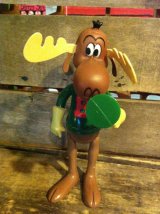 Bullwinkle Dakin Figure　ビンテージ ロッキー＆ブルウィンクル カートゥーン ダーキン フィギュア ドール トイ toy おもちゃ ヴィンテージ 70年代