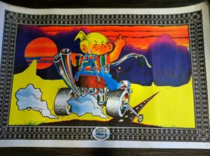 画像1: Dennis The Menace Black Light Poster