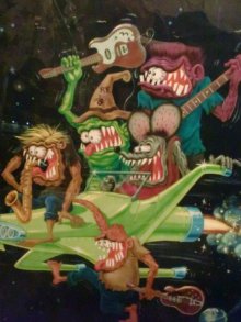 他の写真2: Rat Fink Space Poster（額入り）