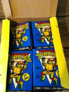 他の写真2: TURTLES CARDS STICKERS BUBBLE GUM SET
