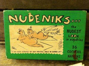 画像1: Nudeniks Nude Cocktail Napkins