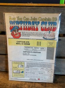 他の写真1: Captain D's EXCITING ADVENTURES　ビンテージ　キャプテンディーズ　フリーペーパー　ノベルティー　ブック　アドバタイジング　企業キャラクター　企業物　アメリカ雑貨　ヴィンテージ　80年代　vintage