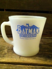 他の写真1: Fire King Batman D handle Mug 