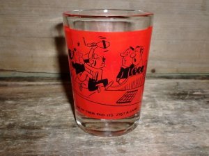 画像1: Funny Comic Cartoon Bowling Shot Glasse