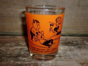 画像1: Funny Comic Cartoon Bowling Shot Glasse