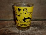 Funny Comic Cartoon Bowling Shot Glasse