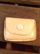 Leather coin purse