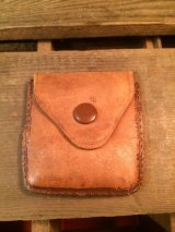 Leather coin purse