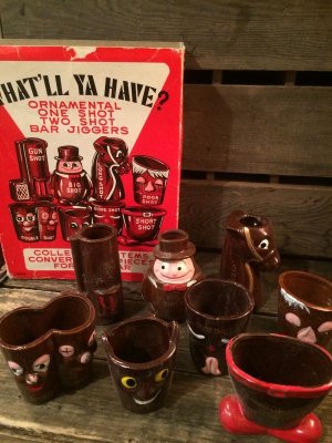 画像1: WHAT'LL YA HAVE? SHOT GLASS SET