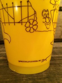 他の写真3: McDonald's Plastic Cup CAPTAIN CROOK　ビンテージ　マクドナルド　ノベルティー　キャプテンクロック　プラカップ　コップ　ヴィンテージ　アメリカ雑貨　70年代　vintage