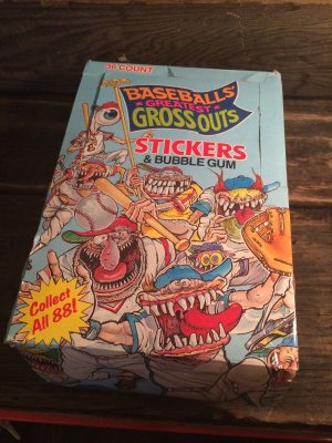 画像1: Baseball Greatest Grossoouts Unopened Box Complete Set