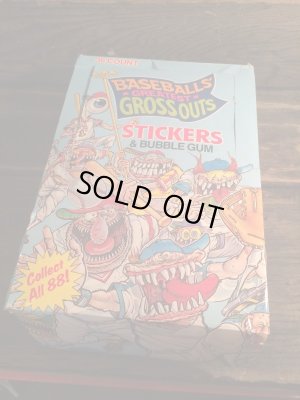 画像1: Baseball Greatest Grossoouts Unopened Box Complete Set
