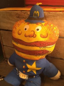 他の写真1: McDonald's Big Mac Pillow Doll　ビンテージ　マクドナルド　ビッグマックポリス　ドール　ピロードール　クロスドール　ぬいぐるみ　トイ　toy　おもちゃ　ヴィンテージ　70年代　vintage