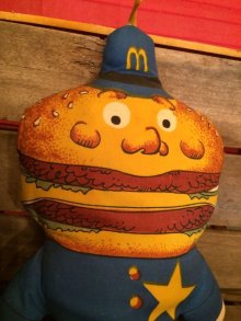 他の写真3: McDonald's Big Mac Pillow Doll　ビンテージ　マクドナルド　ビッグマックポリス　ドール　ピロードール　クロスドール　ぬいぐるみ　トイ　toy　おもちゃ　ヴィンテージ　70年代　vintage