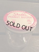 Shedd's Peanut Butter Glass Jar