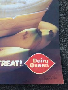 他の写真2: Dairy Queen Poster　ビンテージ　デイリークイーン　ポスター　店頭用　ディスプレイ　ファーストフード　アドバタイジング　企業物　アメリカ雑貨　ヴィンテージ　80年代　vintage