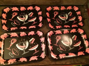 画像1: Pink Elephant Trays