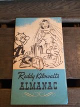 Reddy Kilowatt's Almanac　ビンテージ レディキロワット 年鑑 ブック アドバタイジング 企業キャラクター 企業物 アメリカ雑貨 ヴィンテージ 60年代