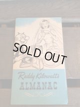 Reddy Kilowatt's Almanac　ビンテージ レディキロワット 年鑑 ブック アドバタイジング 企業キャラクター 企業物 アメリカ雑貨 ヴィンテージ 60年代