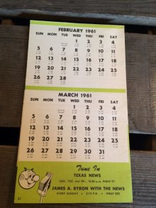 他の写真1: Reddy Kilowatt's Almanac　ビンテージ レディキロワット 年鑑 ブック アドバタイジング 企業キャラクター 企業物 アメリカ雑貨 ヴィンテージ 60年代