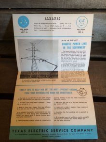 他の写真3: Reddy Kilowatt's Almanac　ビンテージ レディキロワット 年鑑 ブック アドバタイジング 企業キャラクター 企業物 アメリカ雑貨 ヴィンテージ 60年代