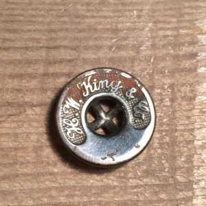 画像1: H.W. King & Co. Work Button