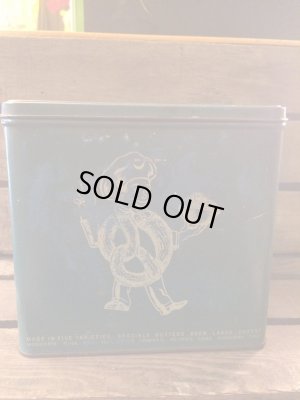 プレッツェルのアドバタイジング物のビンテージ缶