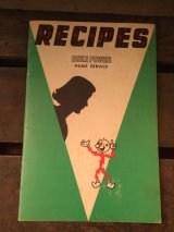 Reddy Kilowatt Recipes Book　ビンテージ レディキロワット ブック アドバタイジング 企業キャラクター 企業物 アメリカ雑貨 ヴィンテージ 60年代