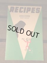 Reddy Kilowatt Recipes Book　ビンテージ レディキロワット ブック アドバタイジング 企業キャラクター 企業物 アメリカ雑貨 ヴィンテージ 60年代