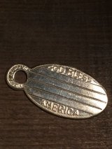 GOD BLESS AMERICA METAL TAG