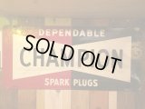 Champion Spark Plugs Sign 
