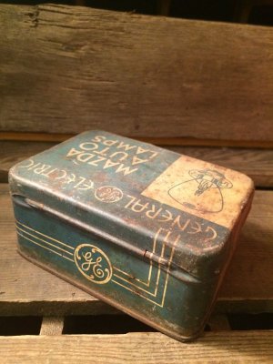 画像4: General Electric Lamps Metal Tin Can