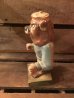 画像4: Wood Bull Dog College Mascot Figure