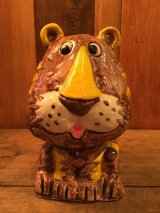 Lion Ceramic Bank　ビンテージ ライオン トラ バンク 貯金箱 フィギュア セラミック トイ toy おもちゃ ヴィンテージ 70年代