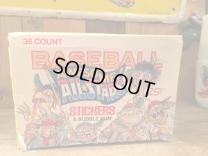 画像3: AWESOME! ALL-STARS BASEBALL STICKERS & BUBBLE GUM COMPLETE SET