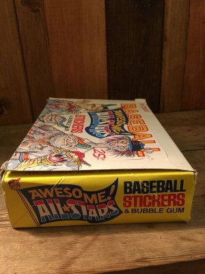 画像3: AWESOME! ALL-STARS BASEBALL STICKERS & BUBBLE GUM COMPLETE SET