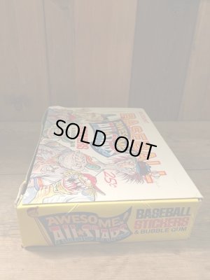 画像7: AWESOME! ALL-STARS BASEBALL STICKERS & BUBBLE GUM COMPLETE SET