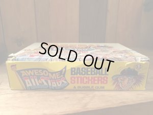 画像4: AWESOME! ALL-STARS BASEBALL STICKERS & BUBBLE GUM COMPLETE SET