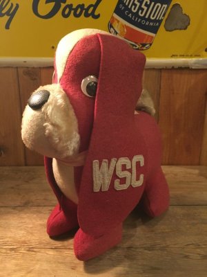 画像1: Washington State College Stuffed Felt Dog 