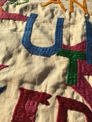 画像3: College Embroidery Flag