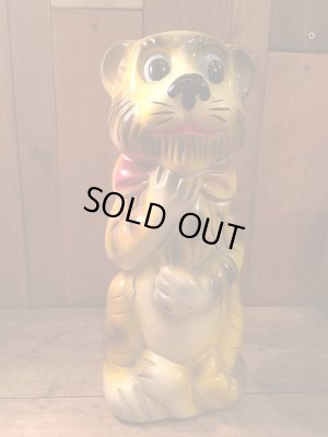 画像1: 60s Vintage Tiger Bank(60年代　ビンテージ　タイガー　貯金箱)