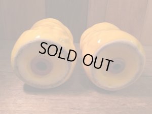 セラミック(陶器製)きのこソルト＆ペッパー、ビンテージ