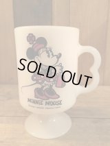Minnie Mouse Disney Vintage  FEDERAL Mug ビンテージ　ディズニー　ミニーマウス　フェデラル　ミルクグラス　マグ　70年代頃　ヴィンテージ