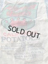 Potato sack Vintage  ビンテージ　ポテトサック　麻袋　50年代　ヴィンテージ