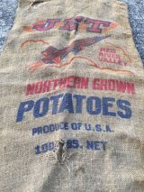 Potato sack Vintage  ビンテージ　ポテトサック　麻袋　50年代　ヴィンテージ