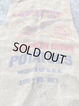 Potato sack Vintage  ビンテージ　ポテトサック　麻袋　50年代　ヴィンテージ