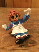 80s Raggedy Ann & Andy PVC Figure Meal Toy ビンテージ　ラガディアン　＆アンディ　ミールトイ　マクドナルド　PVC製　80年代　ヴィンテージ