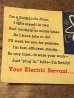 アメリカの電力会社のキャラクター、50年代レディキロワットの台紙付きピンズ